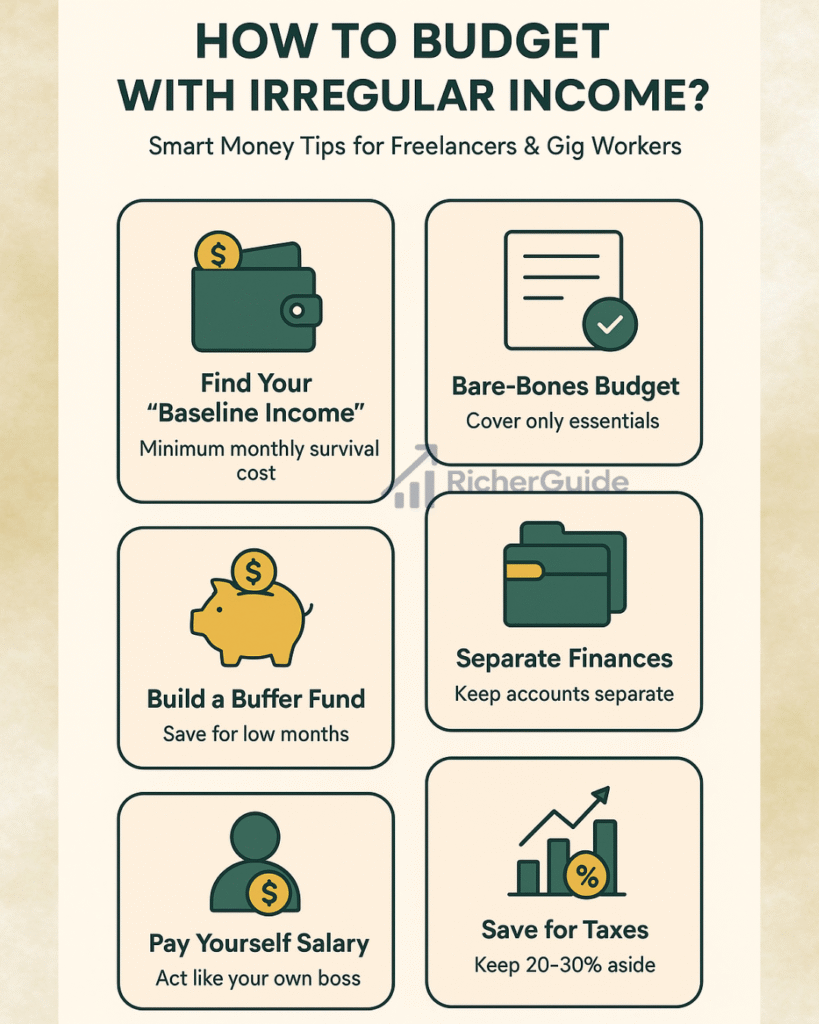 budget with irregular income