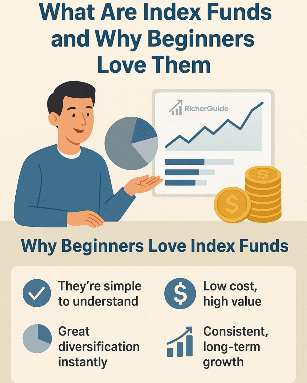 Why Beginners Love Index Funds