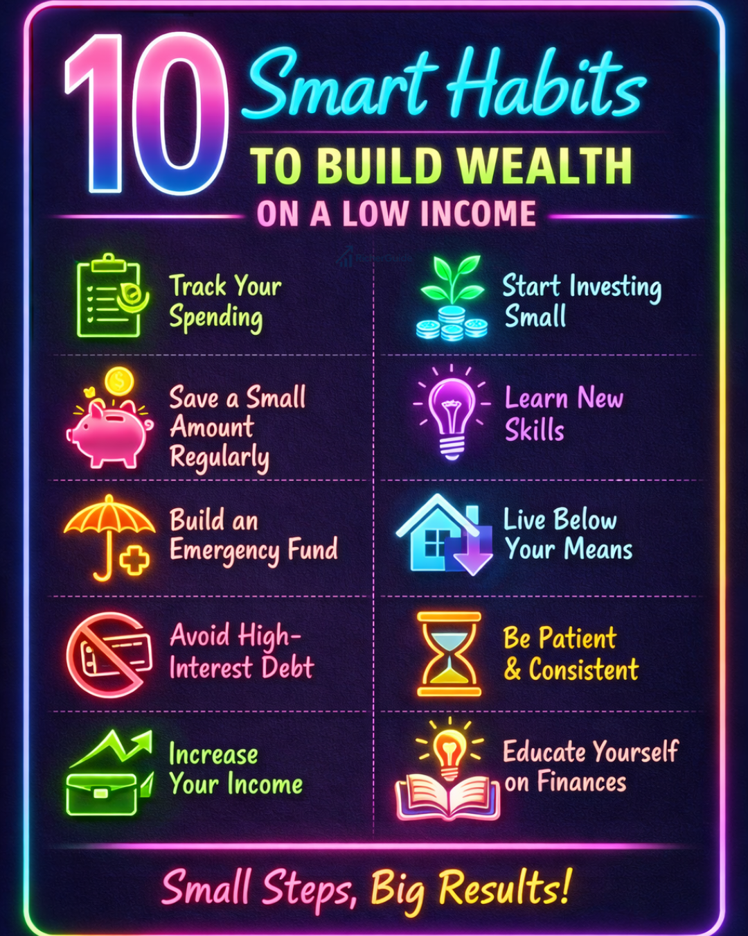 how to build wealth with low income