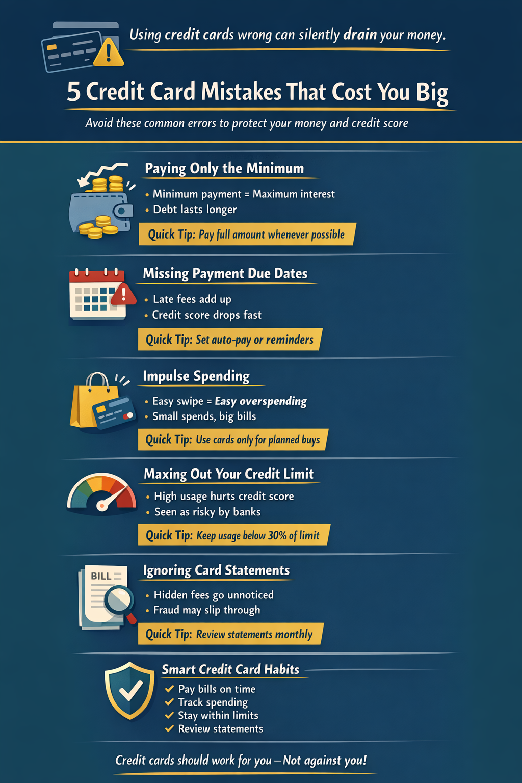 credit card mistakes